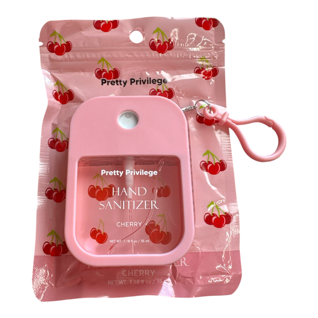 🍓 Fruit Pocket-Size Hand Sanitizer Keychain