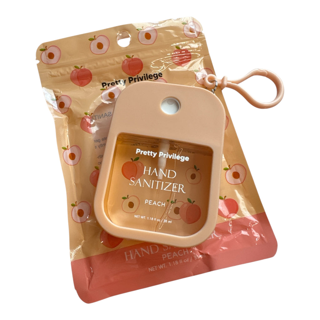 🍓 Fruit Pocket-Size Hand Sanitizer Keychain