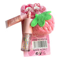 🍓 Strawberry Lip Gloss Keychain