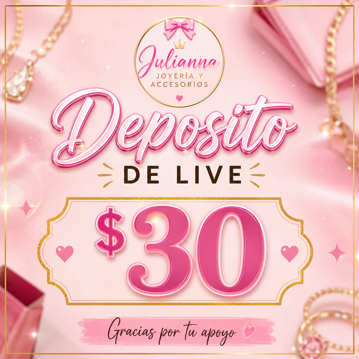 Deposito de Live/Live Deposit